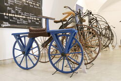 Vernisáž výstavy - Dobrodružství cyklistiky - éra vysokého kola